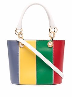 Salvatore Ferragamo сумка-тоут в стиле колор-блок