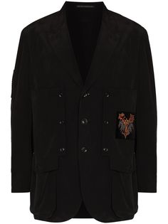 Yohji Yamamoto шелковый пиджак
