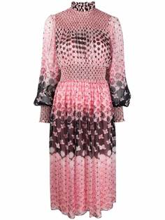 Temperley London платье Mia с абстрактным принтом