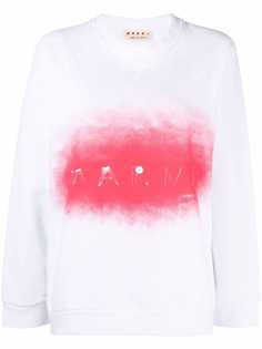 Marni толстовка с логотипом