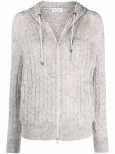 Brunello Cucinelli кардиган фактурной вязки