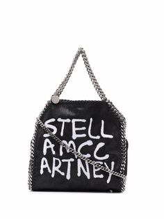 Stella McCartney сумка-тоут Falabella с вышитым логотипом