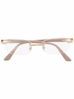 Cartier Eyewear очки в круглой оправе
