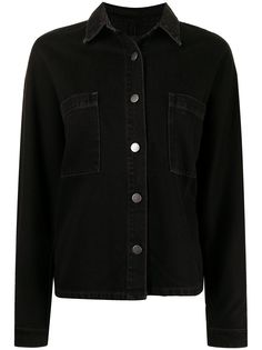 Nobody Denim джинсовая рубашка Batwing