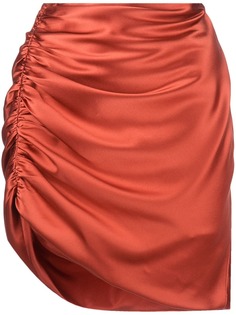Michelle Mason юбка мини с драпировкой