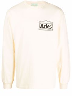 Aries топ с длинными рукавами и логотипом