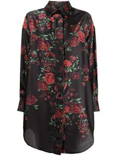 Antonio Marras платье-рубашка с цветочным принтом