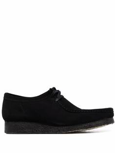 Clarks туфли Wallabee на шнуровке