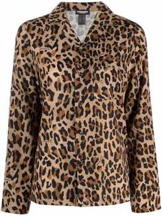 Dsquared2 рубашка с леопардовым принтом