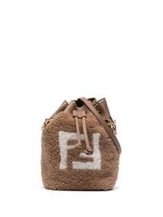 Fendi сумка-ведро с логотипом