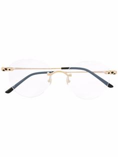 Cartier Eyewear очки в круглой оправе