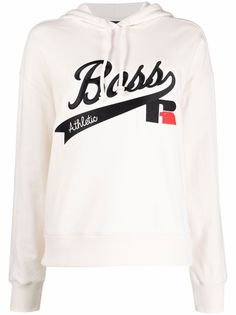 Boss Hugo Boss худи с вышитым логотипом