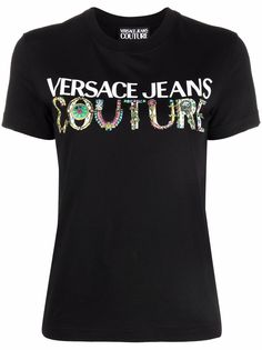 Versace Jeans Couture футболка с логотипом