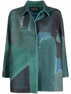 Gianluca Capannolo куртка-рубашка с абстрактным принтом