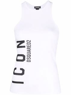 Dsquared2 топ с логотипом