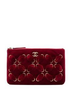 Chanel Pre-Owned клатч с логотипом CC