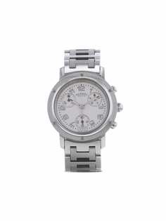 Hermès наручные часы Clipper Chrono pre-owned 31 мм 2000-го года