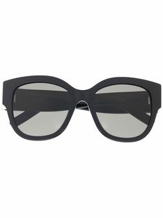 Saint Laurent Eyewear солнцезащитные очки в массивной оправе