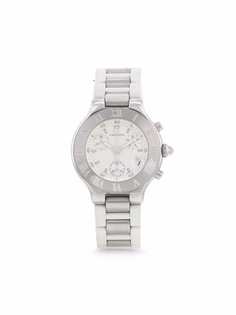 Cartier наручные часы Autoscaph 21 pre-owned 36 мм 1990-х годов