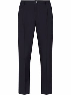 Dolce & Gabbana кашемировые брюки строгого кроя
