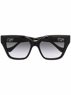 Gucci Eyewear солнцезащитные очки в массивной оправе