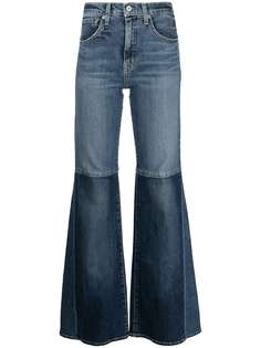 Nili Lotan расклешенные джинсы средней посадки