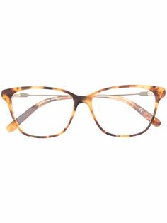 Salvatore Ferragamo очки в квадратной оправе черепаховой расцветки