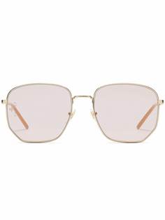Gucci Eyewear солнцезащитные очки в круглой оправе