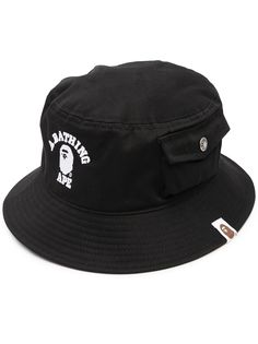A BATHING APE® панама с логотипом