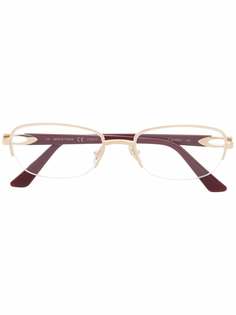 Cartier Eyewear очки в овальной оправе