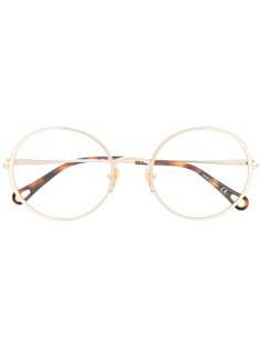 Chloé Eyewear очки в круглой оправе