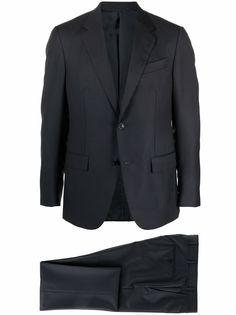 Ermenegildo Zegna костюм-двойка с однобортным пиджаком
