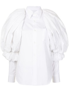 Comme Des Garçons рубашка с объемными рукавами
