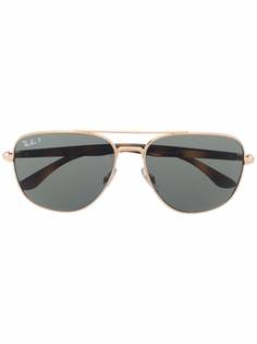 Ray-Ban солнцезащитные очки в квадратной оправе