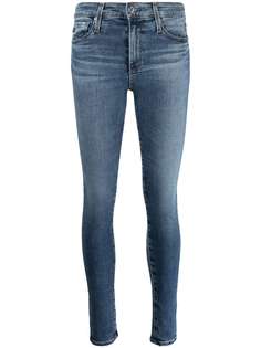 AG Jeans узкие джинсы средней посадки