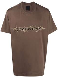 Givenchy футболка с логотипом