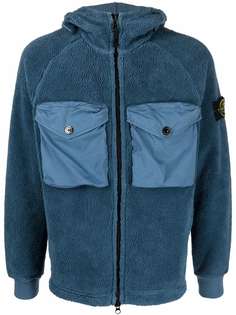 Stone Island флисовая куртка с нашивкой Compass