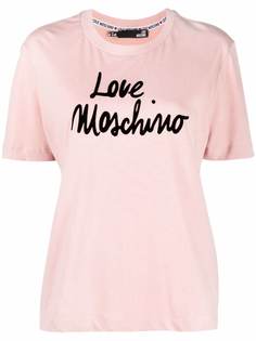 Love Moschino футболка с логотипом
