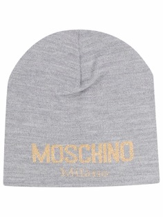 Moschino шапка бини с логотипом