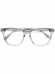 Oliver Peoples очки Lynes в прозрачной квадратной оправе