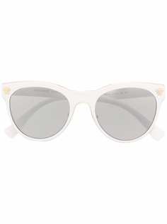 Versace Eyewear солнцезащитные очки в оправе кошачий глаз