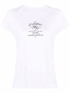 Givenchy футболка с принтом MMW