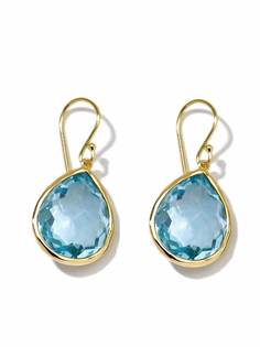 IPPOLITA серьги-подвески Rock Candy из желтого золота с топазом