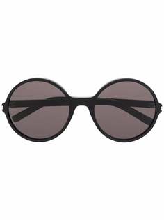 Saint Laurent Eyewear солнцезащитные очки в круглой оправе