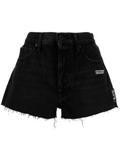 Off-White короткие шорты с логотипом