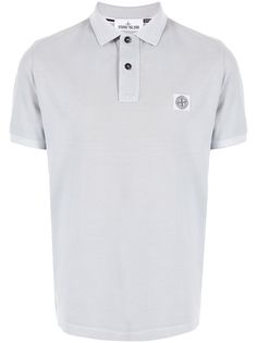 Stone Island рубашка поло с короткими рукавами