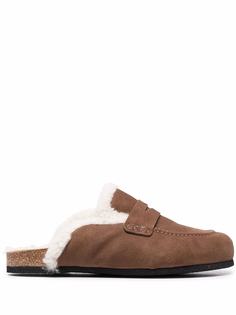 JW Anderson лоферы с подкладкой из овчины
