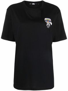 Karl Lagerfeld футболка Ikonik Karl из органического хлопка