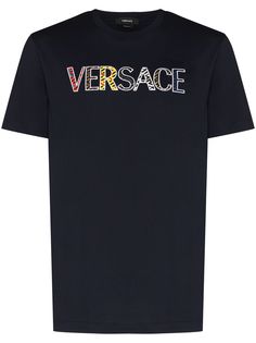 Versace футболка с логотипом