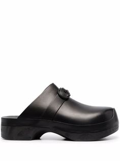 Salvatore Ferragamo клоги с пряжкой Gancini